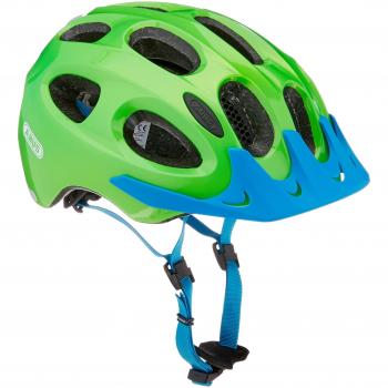 ABUS Youn I Ace – Casco de bicicleta, todo el año, unisex, color sparkling green, tamaño medium