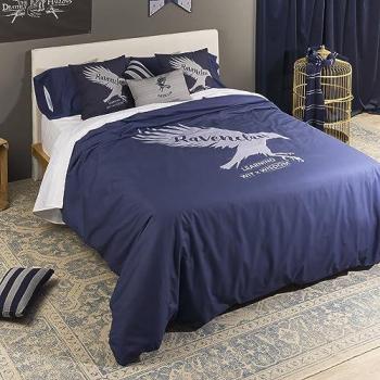 Funda Nórdica Harry Potter Ravenclaw Values 100% Algodón con Botones para Cama de 180 (260x240 cm)
