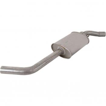 Silenciador central e intermedio ASMET 04.058, diseño de acero inoxidable, compatible con vehículos específicos, reducción de ruido optimizada, fácil instalación, alta durabilidad y resistencia a la corrosión