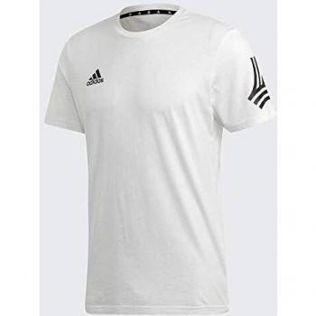adidas Tan Logo tee Camiseta, Hombre, Blanco, S