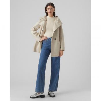Abrigo de paño con capucha para mujer VMFORTUNE SHILA JACKET GA NOOS