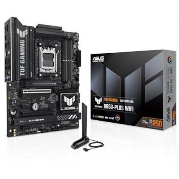 Placa Base ASUS TUF GAMING B850-PLUS WIFI ATX AM5 DDR5 con PCIe 5.0, M.2 Gen5, WiFi 7 y USB Tipo-C