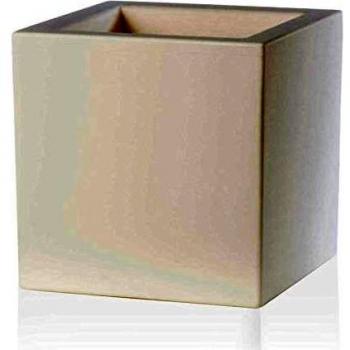 Maceta Cuadrada Blanca Schio Cubo 30x30 cm - Reciclable y Made in Italy