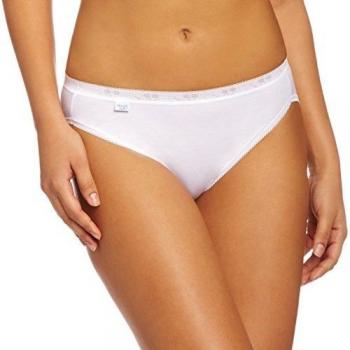 Sloggi 3 x Basic+ Cotton Rich Tai Brief White 16