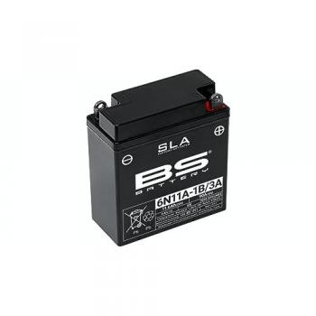 Batería SLA BS Battery 6N11A-1B/3A 6V 11,6Ah libre de mantenimiento activada de fábrica