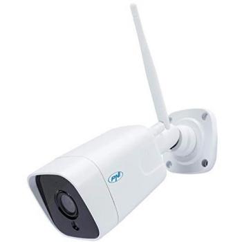 Cámara de Videovigilancia Inalámbrica PNI House IP55 5MP con Conectividad IP, Modo Noche y Ranura para MicroSD, Uso Interior y Exterior