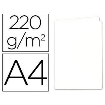 Subcarpeta Exacompta Rock's 210 Din A4 Cartulina Blanca 220 gr (Pack de 100)