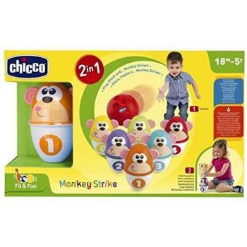 Chicco Monkey Strike Fit & Fun Bowling Set