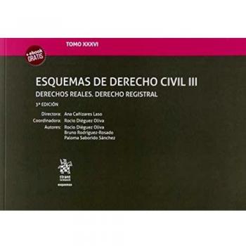 Tomo XXXVI Esquemas De Derecho civil III Derechos Reales. Derecho Registral 3ª Ed. 2019