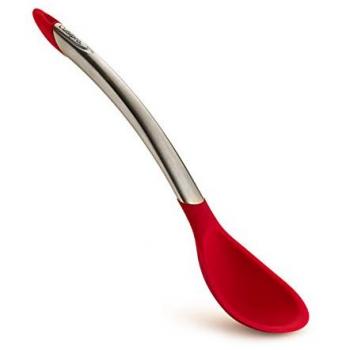 Cuisipro Elegance Serving Spoon, Satin Stainless Steel, High Quality and Durable, 31 cm