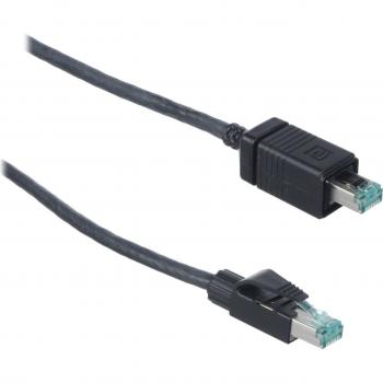 AXIS 5502-731 Outdoor RJ45 Cat6 Networking Cable, 5m, Black