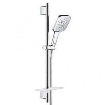 Rainshower SmartActive 130 Cube 3-Spray Shower Rail Set