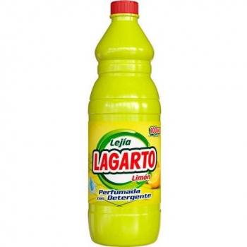 Lagarto Lejía con Detergente Perfumada Limón 1,5 Litros