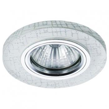 Aro empotrable cristal redondo KONY 4000K CR 01-930-01-001