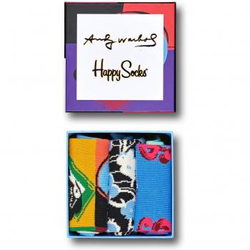 Happy Socks Calcetines Unisexo Andy Warhol Gift Box