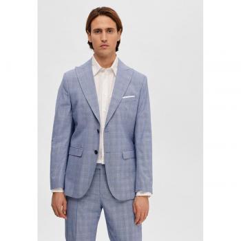 Americana Selected Ryde Slim Fit Azul Cuadros