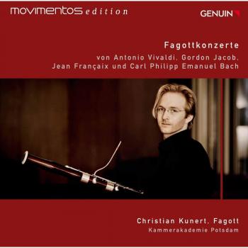 Vivaldi, Françaix, Bach : Concertos pour basson. Kunert.