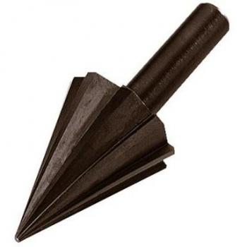 Wolfcraft 2523000 - Broca fresadora vaciadora, vástago 8 mm Ø 6 - 24 mm