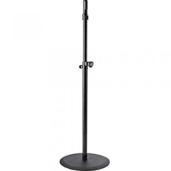 K&M 26737 Adjustable Black Ring Lock Speaker Stand (supports up to 30kg)