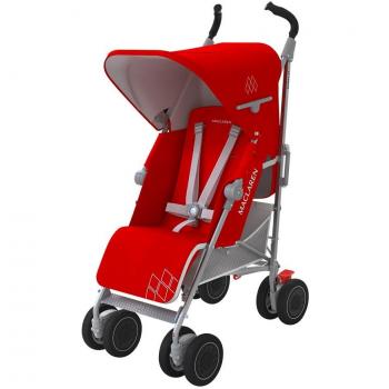 Maclaren Techno XT - Silla de paseo, color Cardinal / plata