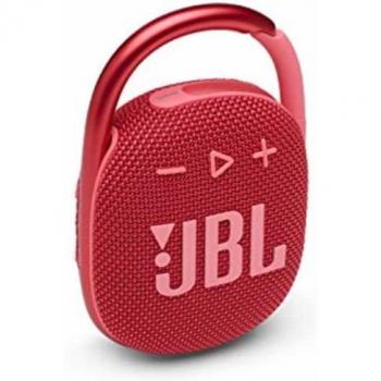 JBL Clip 4 Waterproof Portable Bluetooth Speaker Red