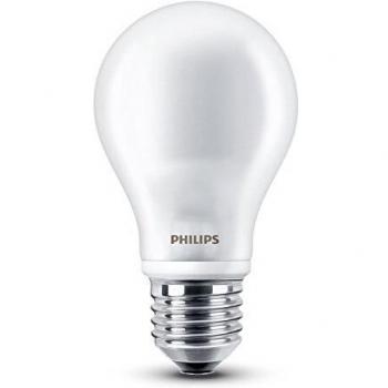 Philips 8718696472187 - Bombilla LED, luz blanca cálida, 7 W, equivalente a 60 W, 220-240 V, casquillo E27, no regulable