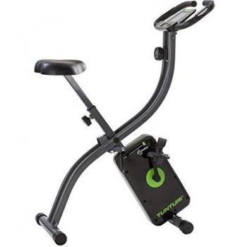 Tunturi Cardio Fit B20 X-Bike Bicicleta estatica / bici estatica / bicicleta fija / plegable, con computadora de Entrenamiento y medidor de pulso