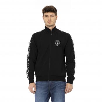 Automobili Lamborghini Black Polyester Sweater - S