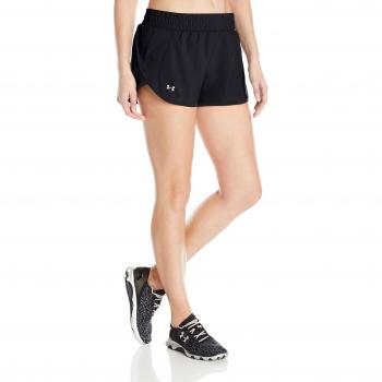 Under Armour - Pantalón corto - para mujer negro M