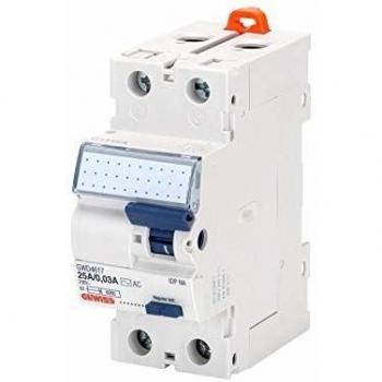 Interruptor Diferencial Puro 2P 25A 30mA AC 230V Gewiss GWD4617