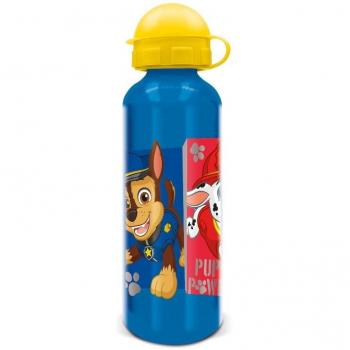 Botella de Agua Infantil Reutilizable de Aluminio La Patrulla Canina 530ml