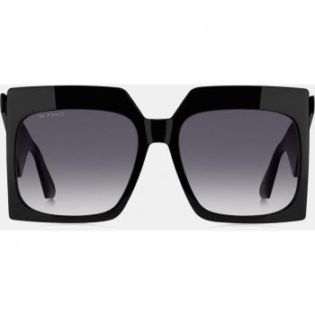 Etro Black/Grey Shaded Sunglasses for Women, Size: 60 MM