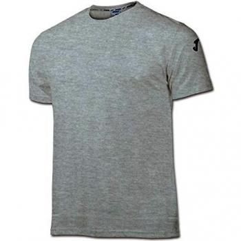 Joma - Camiseta Cotton Gris Melange Claro m/c para Hombre