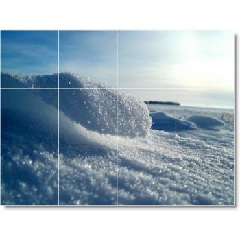 Diseño del invierno w112. 36 x 121,92 cm con