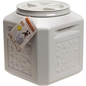 Gamma Vittles Vault Plus Pet Food Storage Container 25# - Medium, Off-White