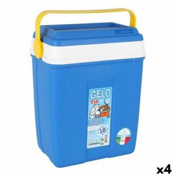 Nevera Portátil Gelo Continental 3060 - Capacidad 18 L, Dimensiones 30 x 20 x 37 cm (4 Unidades)