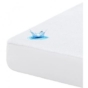 Protector de Colchón Dulce Belnou Impermeable y Transpirable, Ajustable para Cama de 105 cm, Libre de Sustancias Nocivas