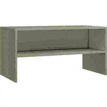 SengentoStyle Tv-meubel 80x40x40 cm spaanplaat wit