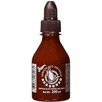 Salsa Sriracha con pimienta negra 200 ml - Flying Goose