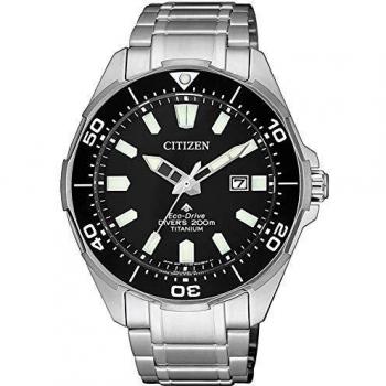 Citizen Reloj Analógico para Hombre de Cuarzo con Correa en Titanio BN0200-81E