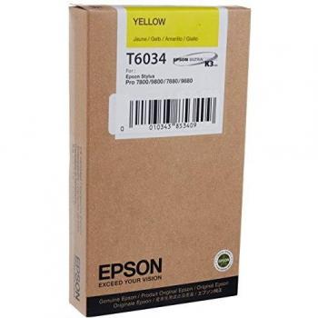 Epson Tinte yellow f.Stylus 7800/9800/7880/9880, 220 ml