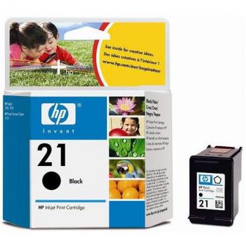 HP 21 (C9351AE) Original Ink Cartridge - Black, 5ml, for DeskJet 3920/3940/D2360/F380, OfficeJet J3680, PSC 1410/1415 Series