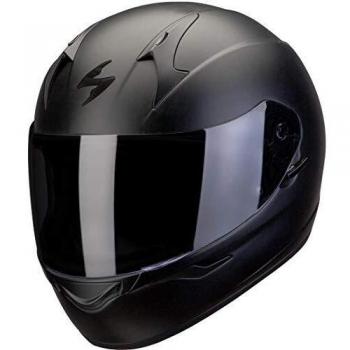 Scorpion Casco de moto EXO 390 Negro Mat, Negro, XS
