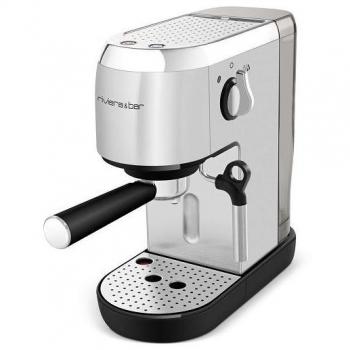 Cafetera Espresso Compacta de Acero Inoxidable 19 Bares Riviera & Bar BCE350