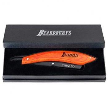 Navaja de Barbero Deluxe Ergonomía Acero Inoxidable Beardburys