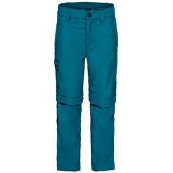 VAUDE Pantalones Infantiles Unisex Detective Zo Pants II, Unisex niños, Pantalones, 05058, Atoll, 104