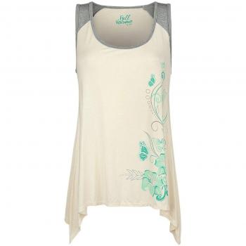 Full Volume by EMP Point At You Top Mujer Blanco-Gris 3XL