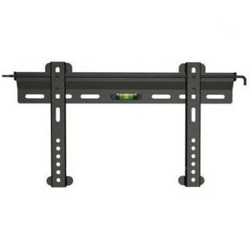 TooQ LP3037F-B - Soporte fijo de pared para monitor/TV/LED de 23 a 37, hasta 45kg de peso, distancia a la pared 8mm, formato VESA hasta 400x200, color negro