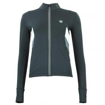 Peak Mountain Women's Long Sleeve Technical Base Layer T-Shirt with Full Zip