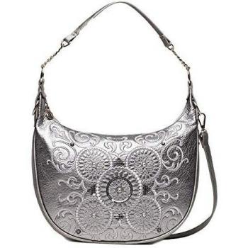 Desigual Majestic Siberia Across Body Bag Silver